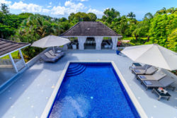 master balcony view Tradewinds villa Sandy Lane Barbados