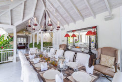 dining gazebo Tradewinds villa Sandy Lane Barbados