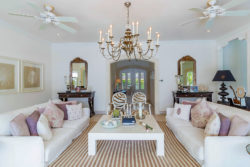 living room Tradewinds villa Sandy Lane Barbados