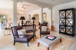 Sitting room Tradewinds villa Sandy Lane Barbados