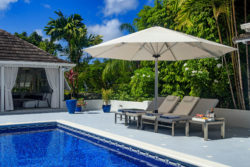 sun deck Tradewinds villa Sandy Lane Barbados